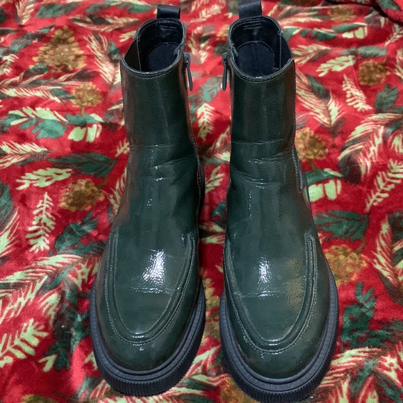Franco Sarto Green Boots - Picture 4 of 4